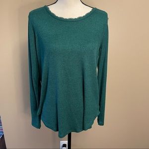 Maurices 24/7 Long sleeve Top Size L
